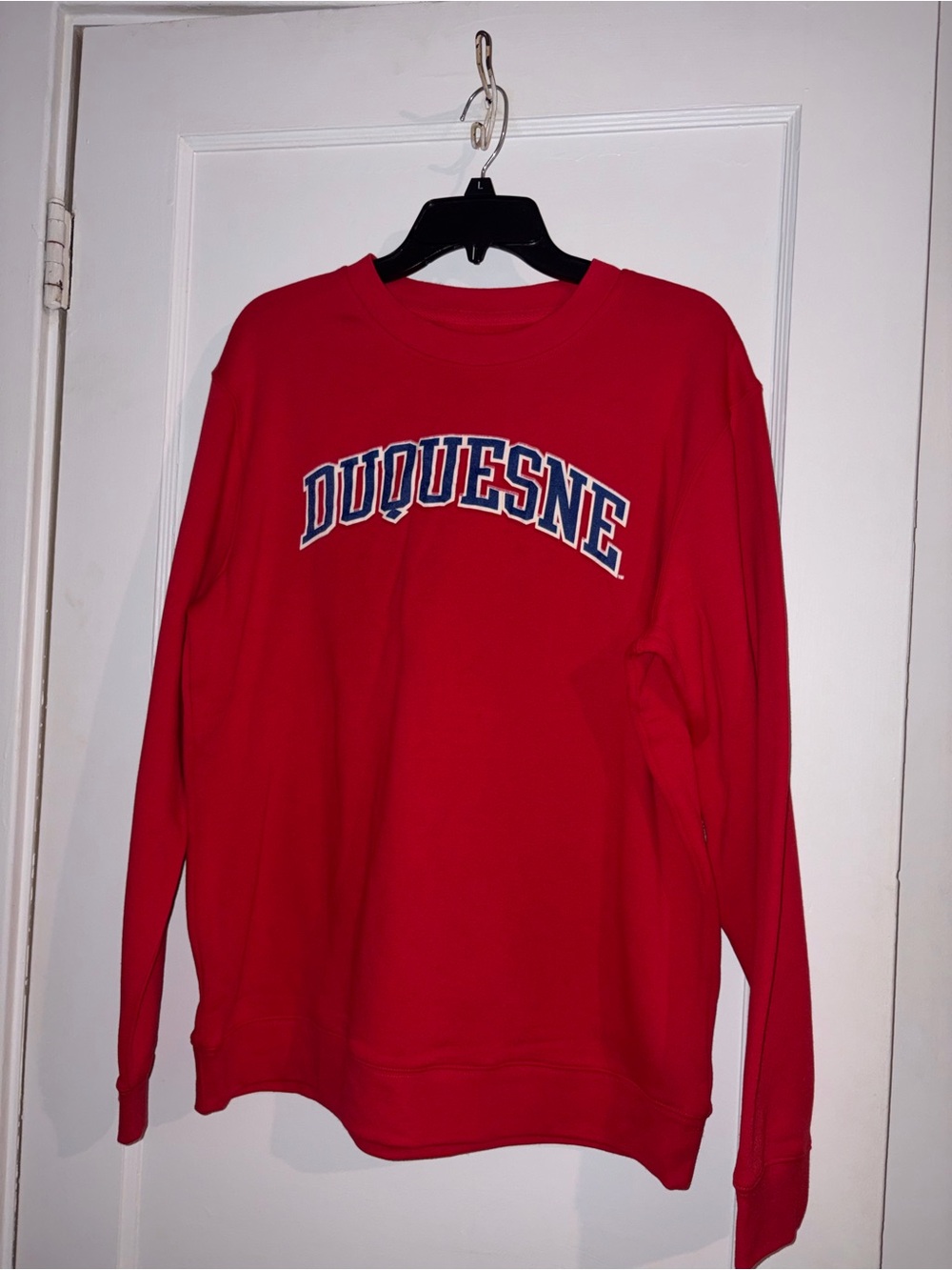 Fanatics Red Duquesne Crewneck Sweater - Men's